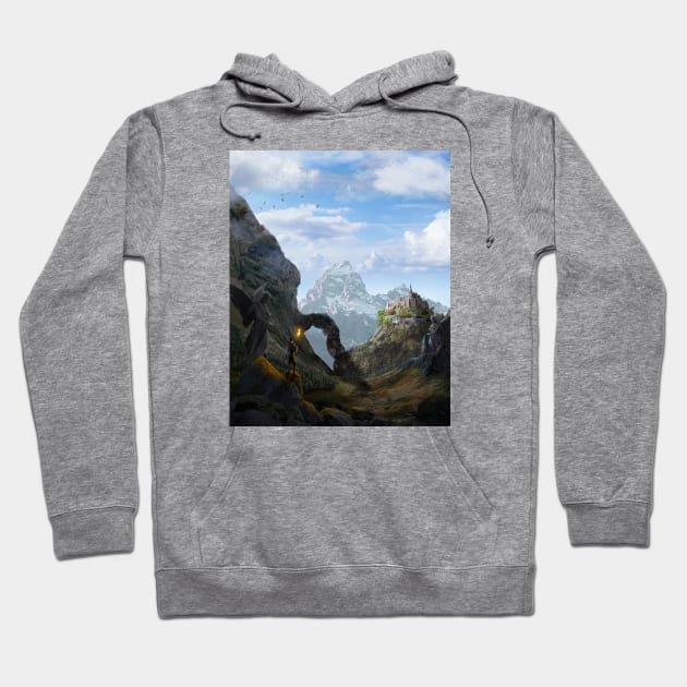 Light the way (Day) Hoodie by Jendi Art